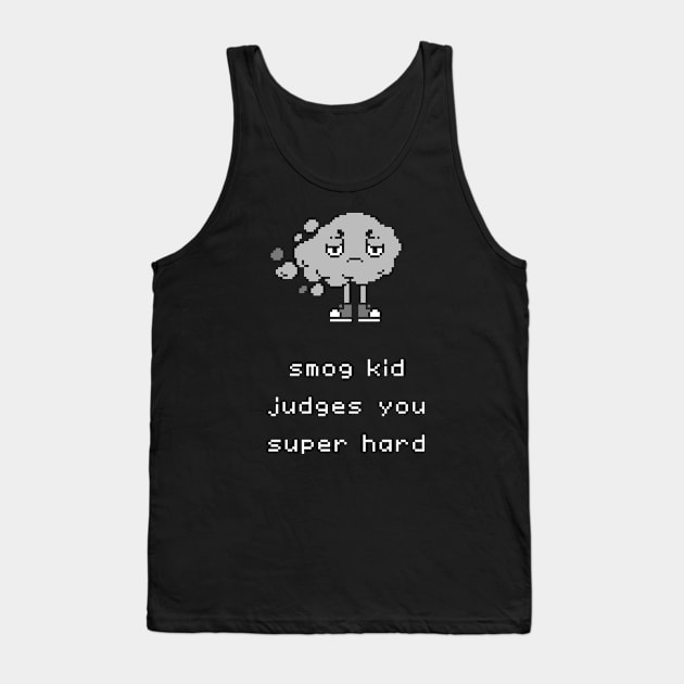 Unlikely Monsters - Smog Kid Tank Top by knitetgantt